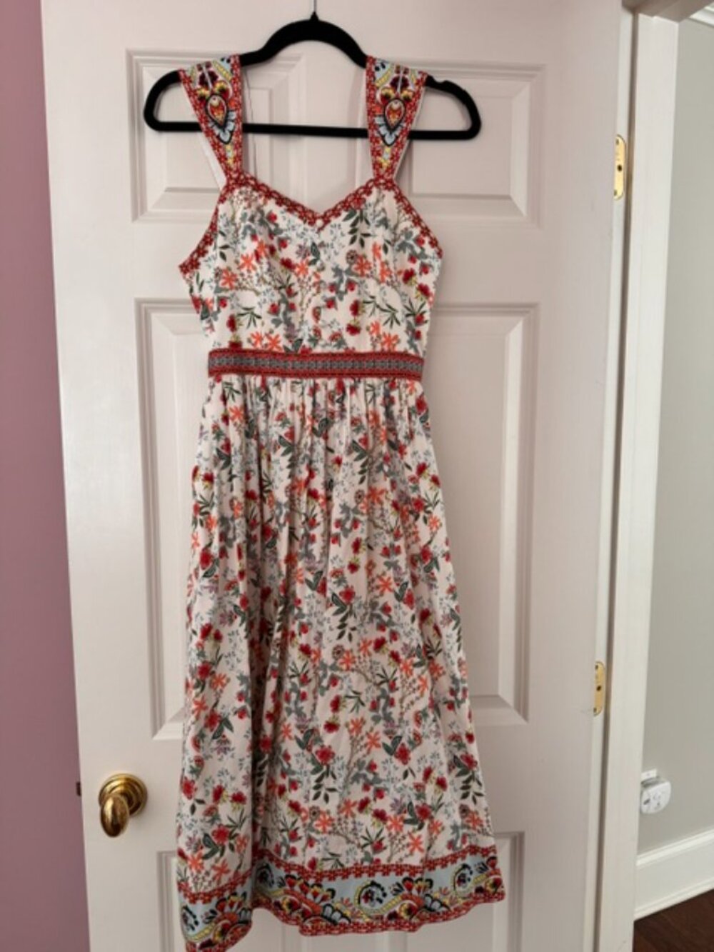 Alice + Olivia Portia Sweetheart MIDI Dress